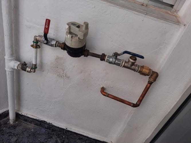 Trabajo de fontanería en Valencia